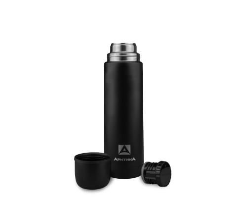 Термос АРКТИКА 102-750-BKT 0,75л черный песок матовый