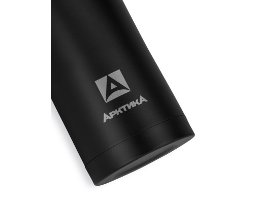 Термос АРКТИКА 105-1000-BKT 1л черный песок матовый