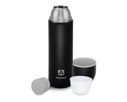 Термос АРКТИКА 105-1200-BKT 1,2л черный песок матовый