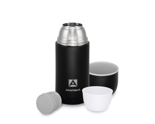 Термос АРКТИКА 105-750-BKT 0,75л черный песок матовый