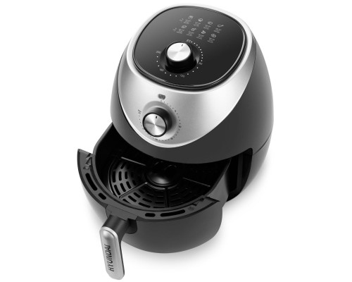 Аэрогриль HYUNDAI HYF-3456 черный/серебристый