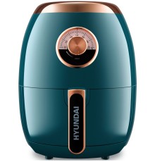 Аэрогриль HYUNDAI HYF-3553 темно-зеленый/золотистый