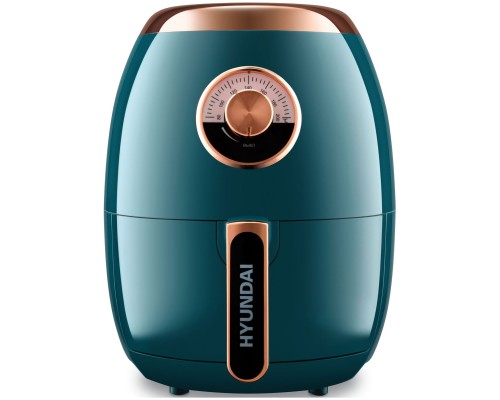 Аэрогриль HYUNDAI HYF-3553 темно-зеленый/золотистый