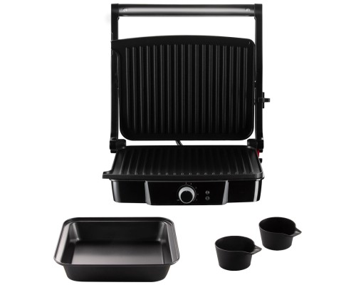 Электрогриль REDMOND RGM-M808P SteakMaster черный/сталь