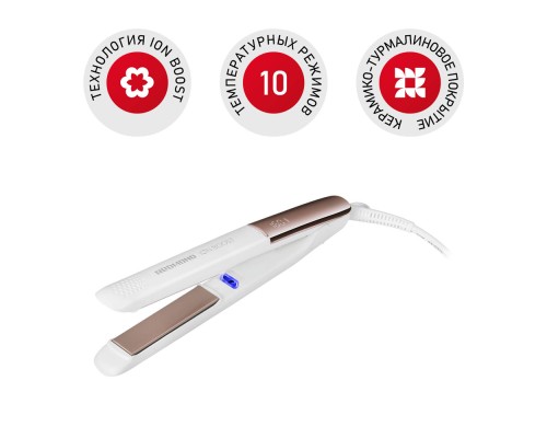 Прибор для укладки REDMOND HS1716 белый (выпрямитель)