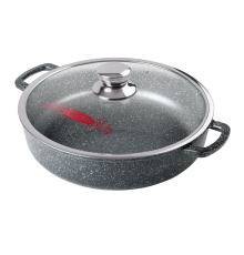 Жаровня ГОРНИЦА Гранит Induction Иж2832аг тефл 28х7см +кр 3,5л