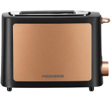 Тостер REDMOND T901 черный/бронза