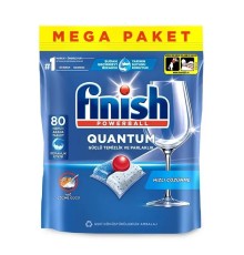Капсулы для ПММ FINISH Quantum 80 капсул свежесть