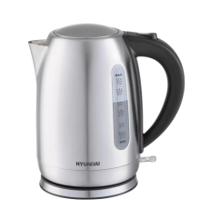 Электрочайник HYUNDAI HYK-G2014 серебристый/черный
