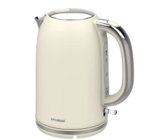 Электрочайник HYUNDAI HYK-S9900 молочный/серебристый