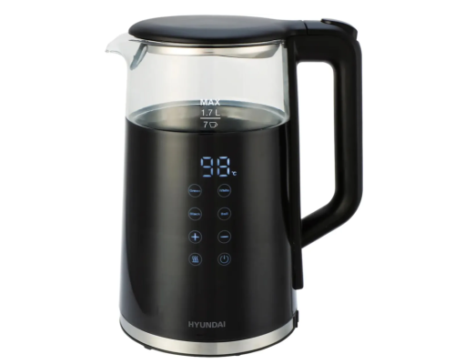 Электрочайник HYUNDAI HYK-G5403 черный