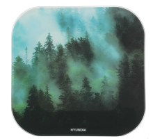 Весы напольные HYUNDAI H-BS03761 темно-зеленый