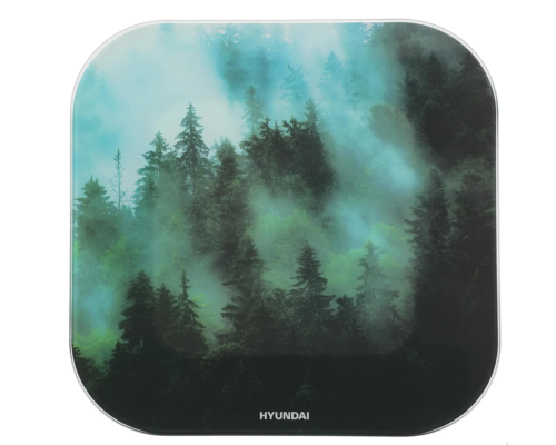 Весы напольные HYUNDAI H-BS03761 темно-зеленый