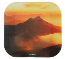 Весы напольные HYUNDAI H-BS03981 оранжевый