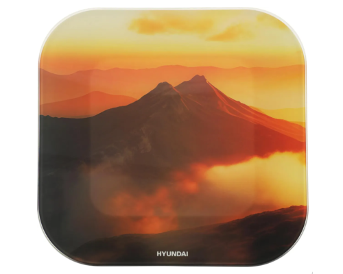 Весы напольные HYUNDAI H-BS03981 оранжевый