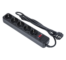 Сетевой фильтр ExeGate SP-5-10B 10м, 5 розеток