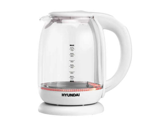 Электрочайник HYUNDAI HYK-S3808 белый