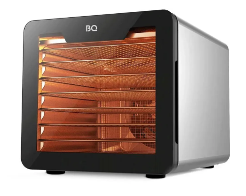 Сушилка для овощей и фруктов BQ FD9000 черный/стальной
