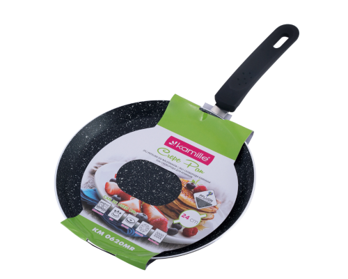 Сковорода KAMILLE КМ-0620MR 24см блинная