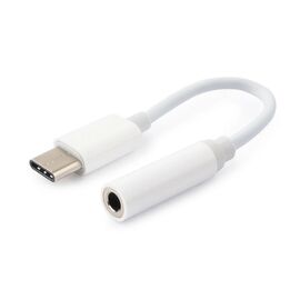  Адаптер RockBox TCJ01 Type-C/3.5 jack для наушников (white) 
