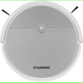 Робот-пылесос Starwind SRV4570 серебристый/белый 
