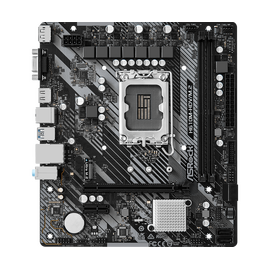  MB s1700 ASRock H610M-HDV/M.2 R2.0, Intel®H610, 2xDDR4-3200, D-SUB+HDMI+DP, 1xPCI-Ex16, 1xPCI-Ex1, 4xSATA3, 1xM.2, 8 Ch Audio, 1xGLan, (4+2)xUSB2.0, (2+2)xUSB3.2, 1xPS/2, mATX, RTL 