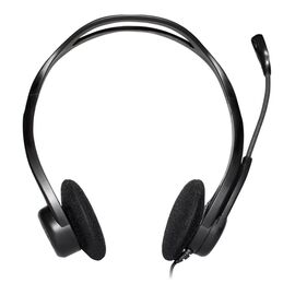  Наушники с микрофоном Logitech 960 черный 2.4м накладные оголовье (981-000100) 