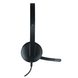  Наушники с микрофоном Logitech H340 черный (981-000475) 