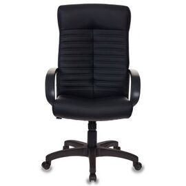  Кресло руководителя Бюрократ KB-10LITE/BLACK черный искусственная кожа 