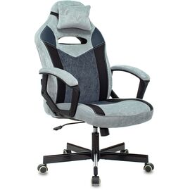  Кресло Zombie Viking 6 Knight BL Fabric синий 