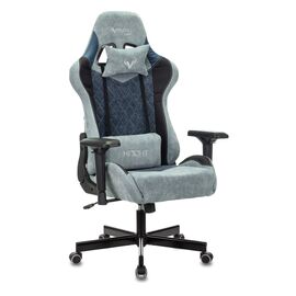  Кресло Zombie Viking 7 Knight BL Fabric текстиль/эко.кожа синий 