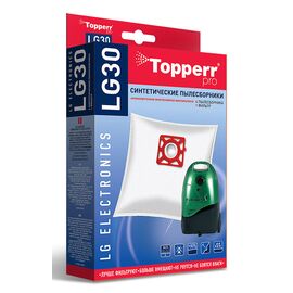  Пылесборники Topperr LG30 сверхпрочные нетканые (4пылесбор.) (1фильт.) 