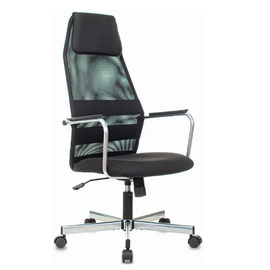 Кресло Бюрократ KB-5M TW-01 3C11 (KB-5M/SL/Black) сетка/ткань черный 
