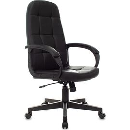  Кресло Бюрократ CH 002 Black эко.кожа черный 