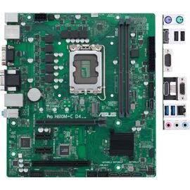  Материнская плата ASUS Pro H610M-C D4-CSM (90MB1A30-M0EAYC) 