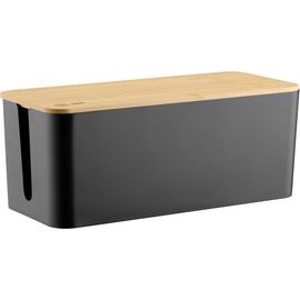  Органайзер Cactus CS-BOX-BL черный/бамбук 