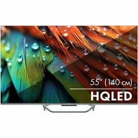  55" Телевизор Haier Smart TV S4 серый QLED 3840x2160, 4K Ultra HD, 60 Гц, Wi-Fi, Smart TV, Android TV 