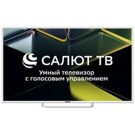  55" Телевизор ASANO 55LU5011T белый 3840x2160, 4K Ultra HD, 60 Гц, Wi-Fi, Smart TV, Салют ТВ 
