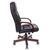  Кресло руководителя Бюрократ T-9908, WALNUT черный кожа крестовина металл 
