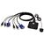  KVM-переключатель Aten CS22U-AT 2-Port USB VGA Cable KVM Switch with Remote Port Selector 