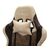  Кресло Zombie Viking 7 Knight Fabric (Viking 7 Knight BR) текстиль/эко.кожа коричневый/бежевый 