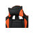  Кресло игровое BRABIX GT Racer GM-100 (531925) на колесиках, эко.кожа, 1шт. в комплекте черный/оранжевый 