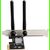  Wi-fi адаптер D-Link DWA-548/10/C1A беспроводной PCI Express адаптер N300 
