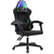  Кресло игровое KNIGHT Wolf RGB B ткань, черный 