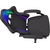  Кресло игровое KNIGHT Wolf RGB B ткань, черный 