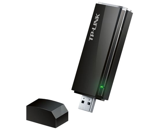  TP-LINK Archer T4U, AC1300 Dual-Band Wi-Fi USB Адаптер, 2T2R, 867Mbps at 5Ghz + 300Mbps at 2.4Ghz, 802.11ac/a/b/g/n, USB3.0 