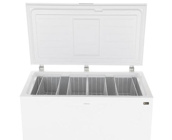  Морозильный ларь Centek CT-1766 (белый) <368л> ларь/хол-к, 4 корзины, 1255х745х825мм (ДхШхВ), А+ 