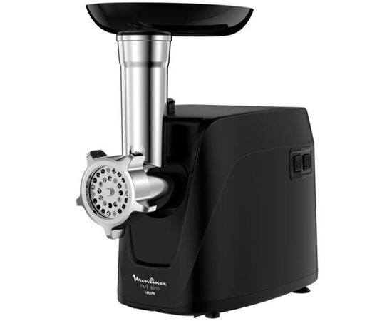  Мясорубка Moulinex ME112832 черный/серебристый 