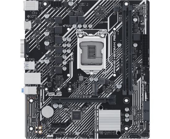  MB s1200 ASUS PRIME H510M-K R2.0 mATX 2xDDR4 PCIEx16 PCIEx1 M.2 HDMI VGA 1GLAN (90MB1E80-M0EAY0) 