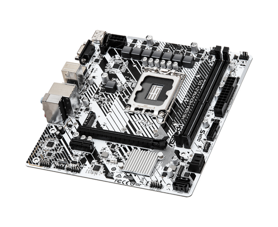 MB s1700 ASRock H610M-HDV/M.2+ D5, Intel®H610, 2xDDR5-4800, D-SUB+HDMI+DP, 1xPCI-Ex16, 1xPCI-Ex1, 4xSATA3, 1xM.2, 8Ch Audio, GLan, (4+2)xUSB2.0, (1+2)xUSB3.2, (1+0)xUSB3.2 Type-C™, 1xPS/2, mATX, RTL 